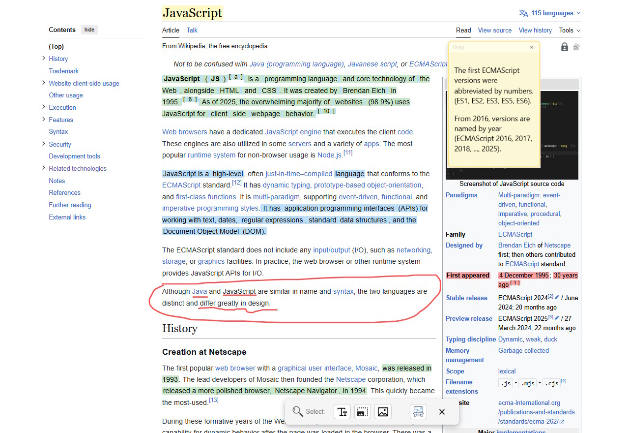 Annotation
